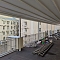Автоматическая пергола (20х6) на крыше центра управления ЮВЖД филиала РЖД в Воронеже